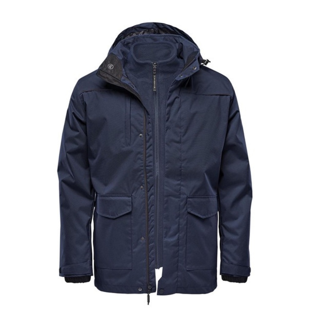 NWT Stormtech Vortex HD 3-In-1 System Parka in Navy Blue